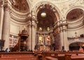 Inside the Dom Berliner, BerlinÃ¢â¬â¢s Cathedral located on Museum Island